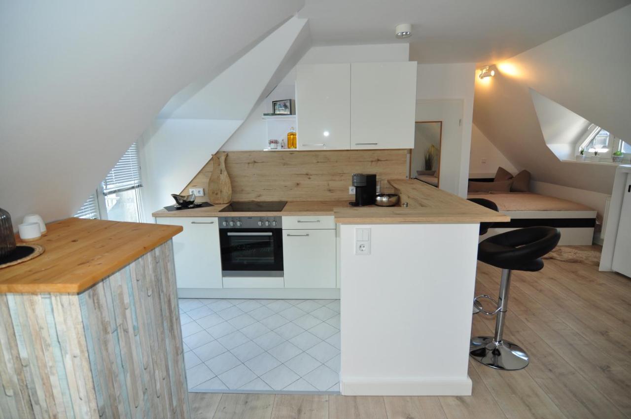 Attraktives Appartement Im Stadtzentrum Plauen Balkon Lift Bagian luar foto